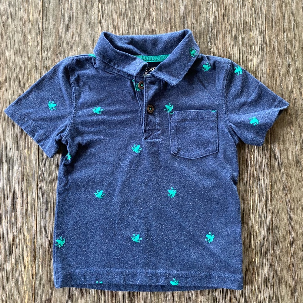 4/$20 Cherokee collared shirt